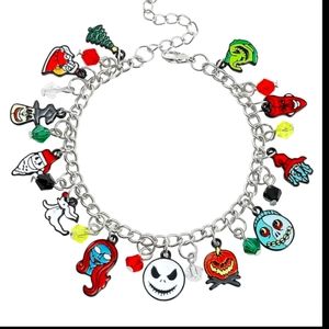Nightmare Before Christmas Charm Bracelet